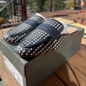 NIB Ann Taylor Women's Checkered Loafers